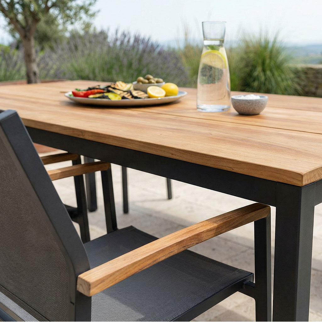 ZEBRA Modernes Gartenmöbelset Alex 3 ZEBRA Modernes Gartenmöbelset Alex – Bild 2