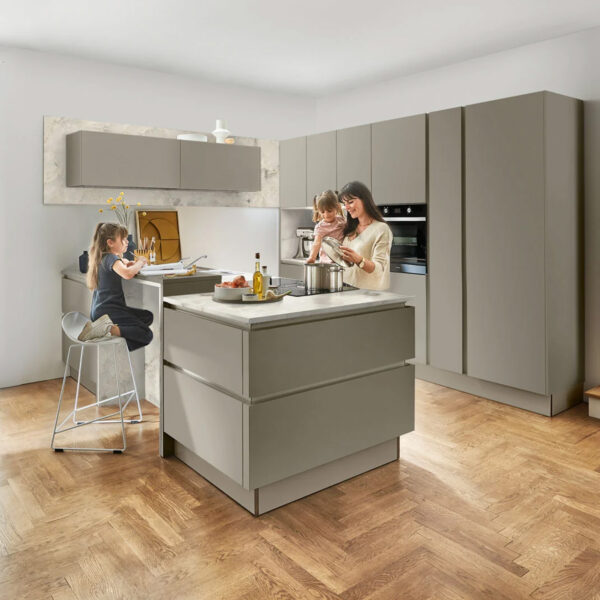 Nolte Küche PEARL Taupe metallic