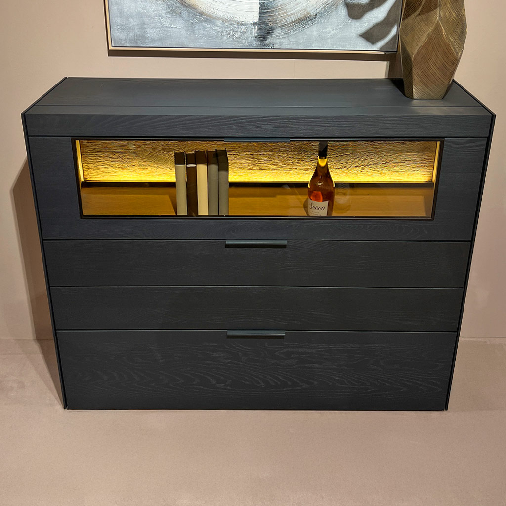 SCHÖNER WOHNEN-KOLLEKTION Highboard YORIS anthrazit