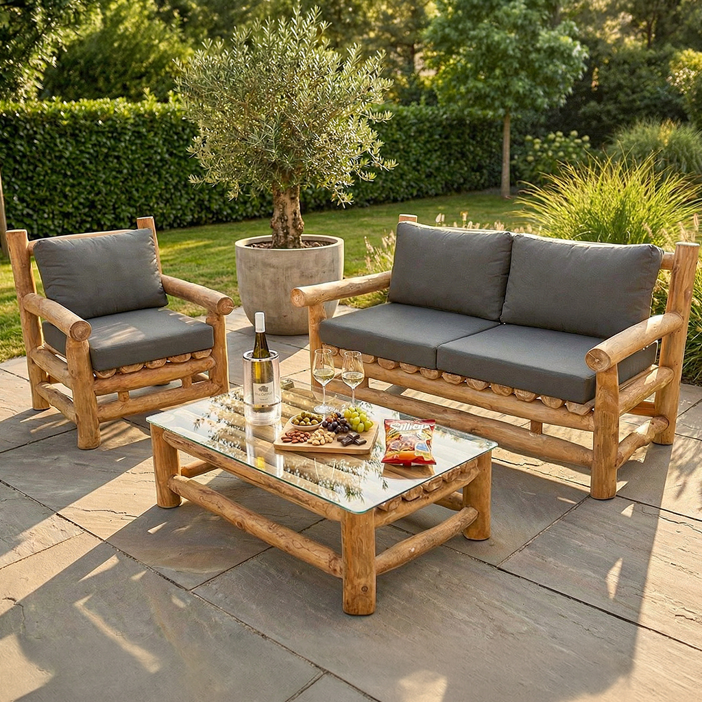 ERSTE LIEBE Lounge-Set Ibiza, 3-tlg.