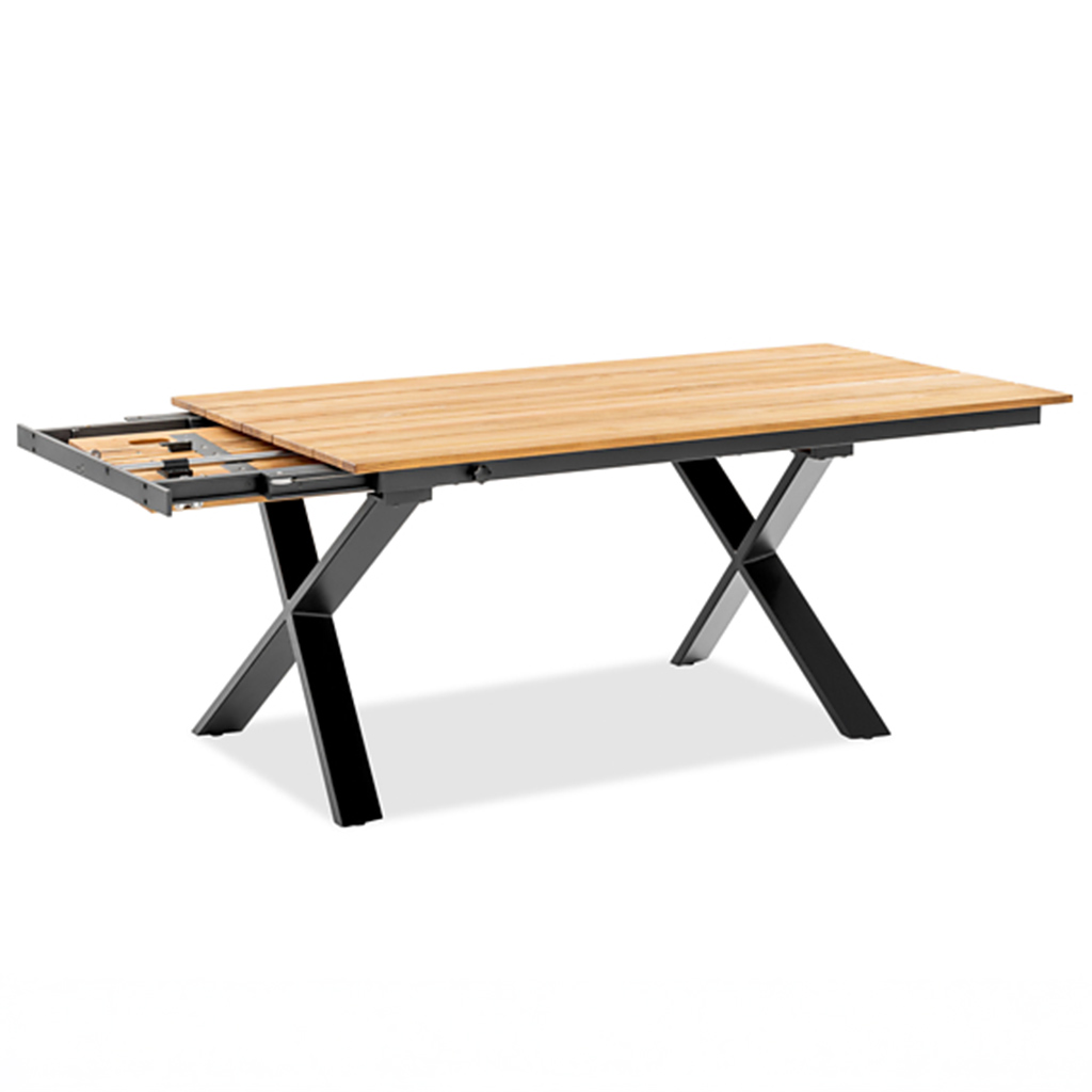 Niehoff Gartentisch Strato Ausziehbar Holz 3 Niehoff Gartentisch Strato Ausziehbar Holz – Bild 2