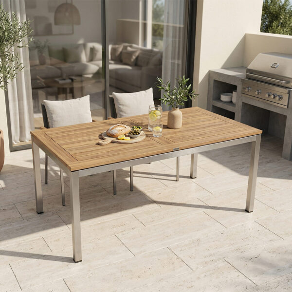 Möbel Kerkfeld in Borken - Möbel und Küchen auf 15.000 m² 25 STERN Gartentisch Teak/Edelstahl