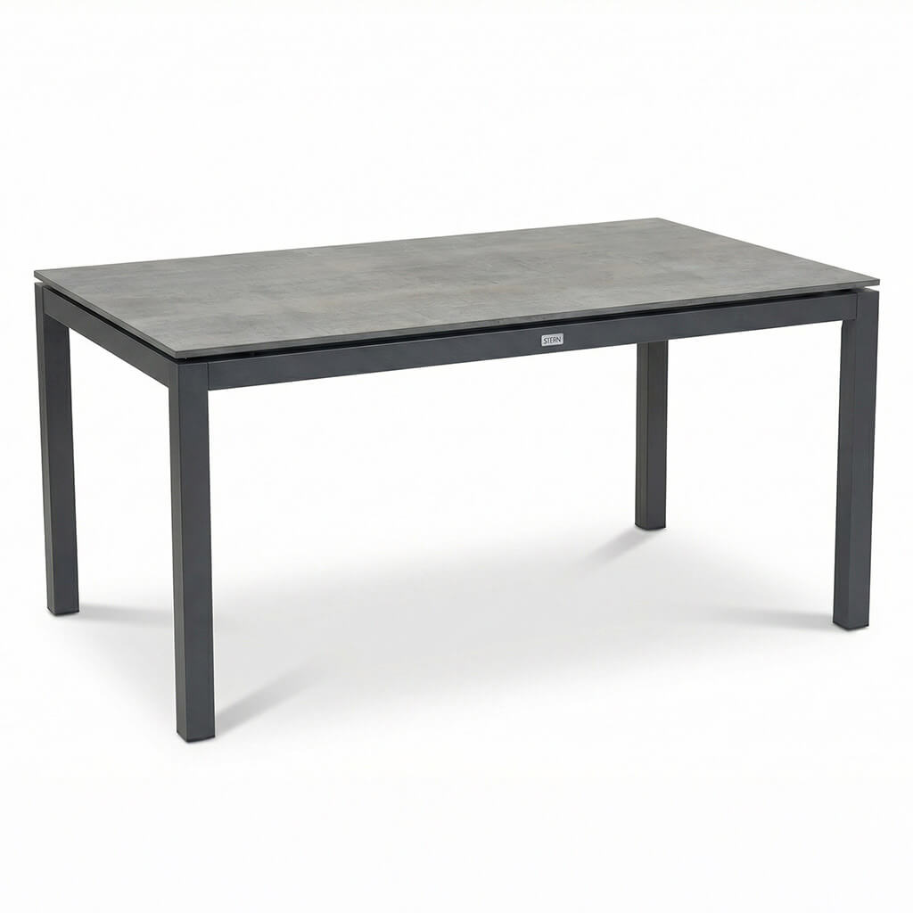STERN Gartentisch Stein-Optik Aluminium 3 STERN Gartentisch Stein-Optik Aluminium – Bild 3