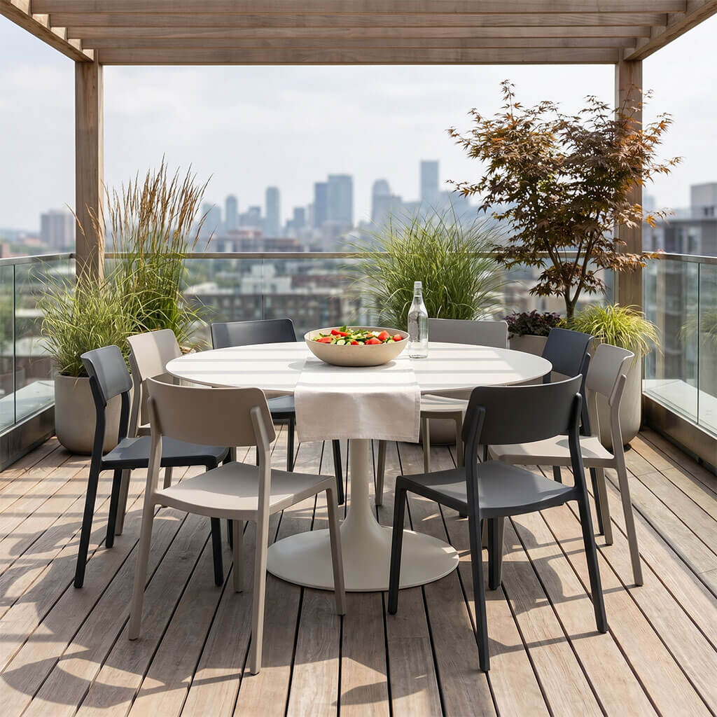SUNS Gartentisch Nova Rund