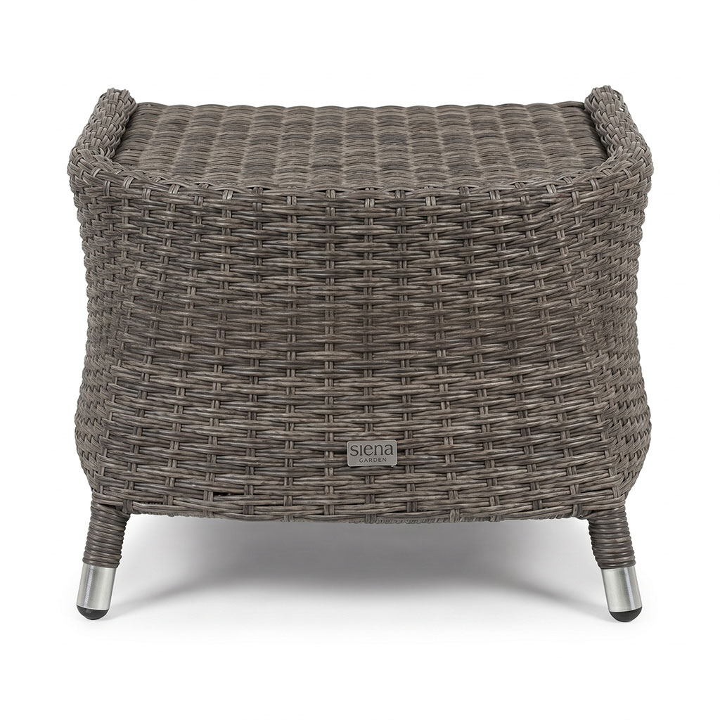 SIENA GARDEN Outdoor Hocker Teramo Geflecht – Bild 3
