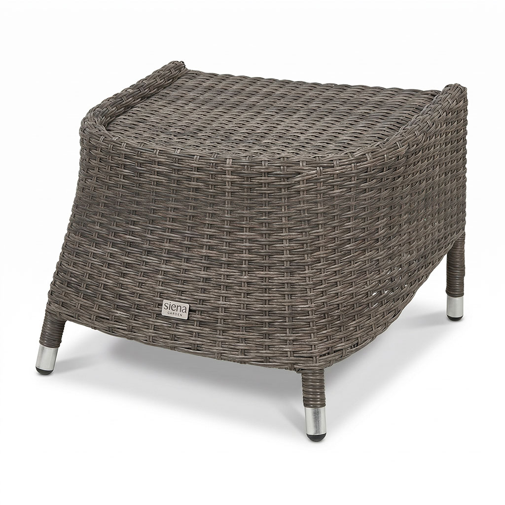 SIENA GARDEN Outdoor Hocker Teramo Geflecht – Bild 4